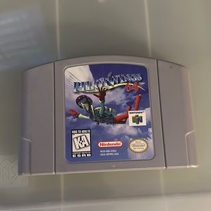 Vintage N64 Pilot Wings Game Pak 1996